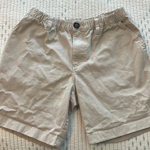 Chubbies shorts, khaki color, size small, 7’ inseam
